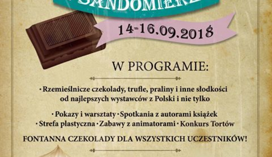 Festiwal Czekolady i Słodyczy w Sandomierzu