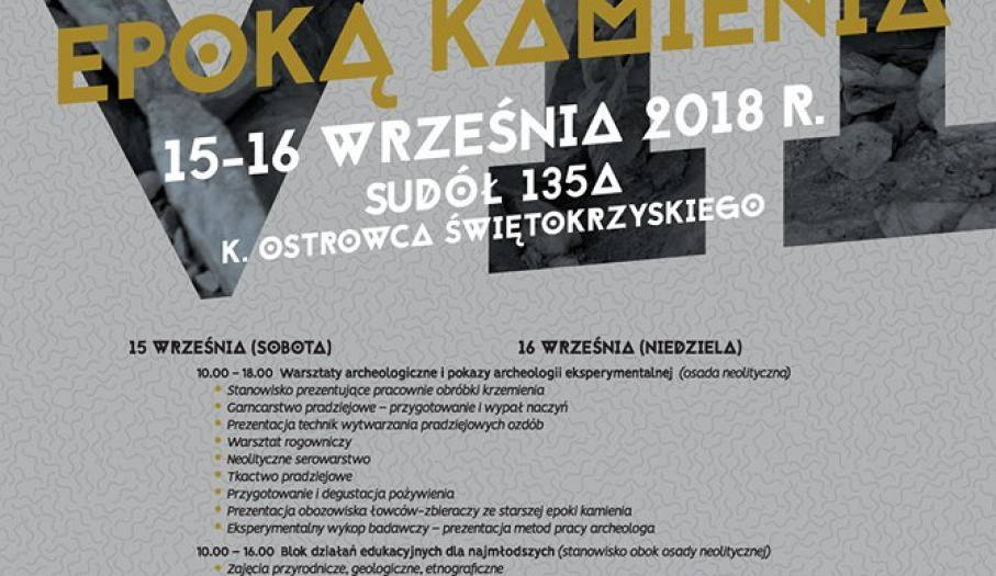 VII Krzemionkowskie Spotkania z Epoką Kamienia