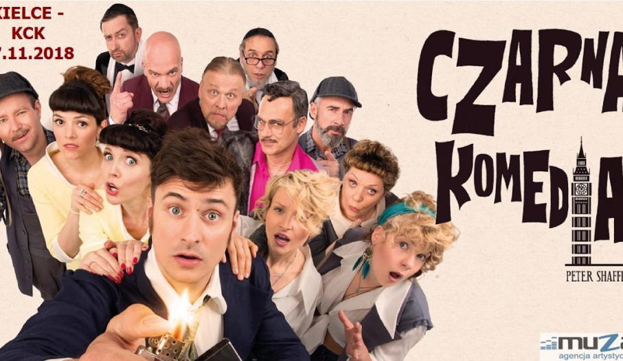 Kielecka premiera spektaklu "Czarna komedia" w KCK