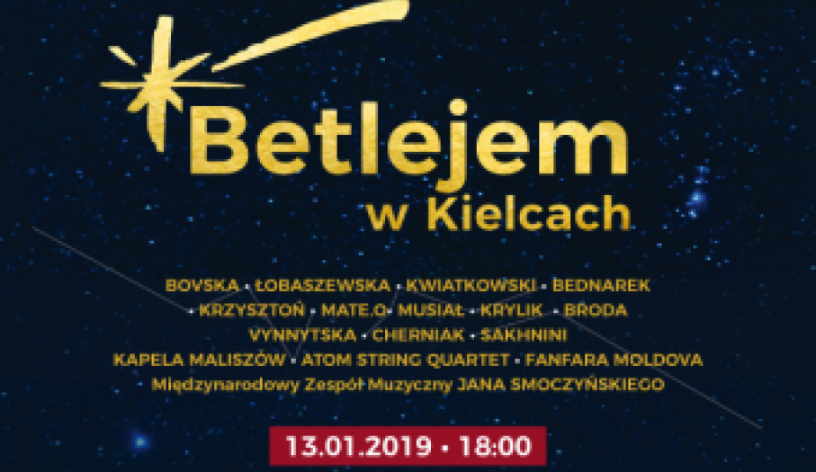 Koncert Betlejem w Kielcach